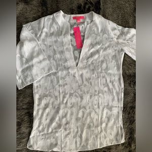 Lilly Pulitzer zelna cover up